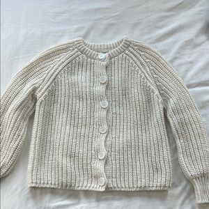 Classic Cream Knit Cardigan